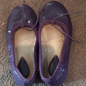 Bloch patent ballet flats